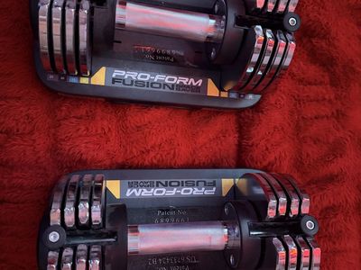 Adjustable Dumbbells