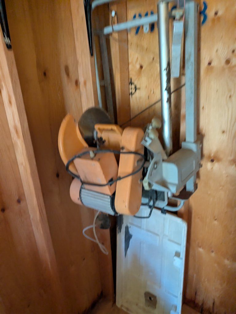 Heavy-Duty Industrial Cut-Off Saw - Used, Great for Tile, Metal, and Woodwork