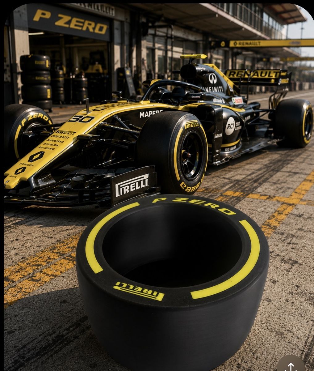 Pirelli P ZERO F1 Tire Scale Model/Desk Display/flower pot Piece