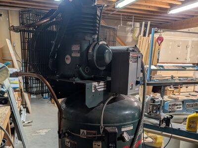 Champion CentronII 3 phase Air Compressor and Drye