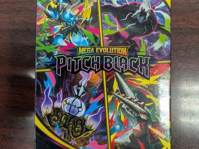 Pokemon TCG Mega Evolution Pitch Black Booster Bundle - 6 Booster Packs - New/Sealed