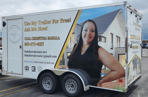 17-foot enclosed box trailer