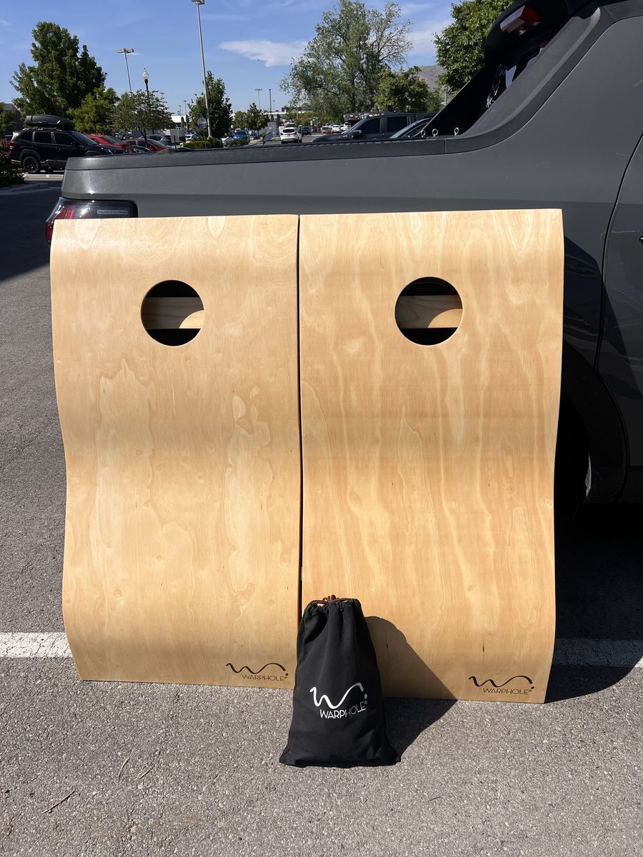 Warphole corn hole setup