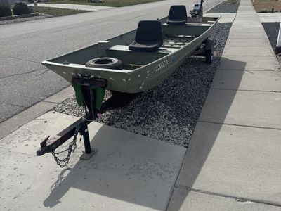 2006 1652 Aluminu Jon With 8 HP Honda Fishing Boat