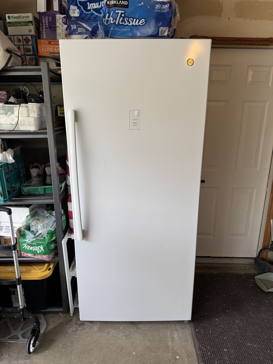 GE large freezer