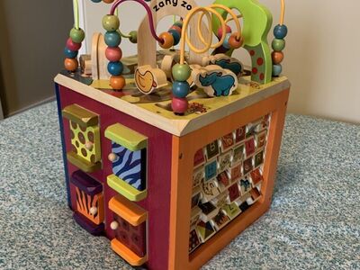 Zany Zoo Playing Cube for Baby or Preschool