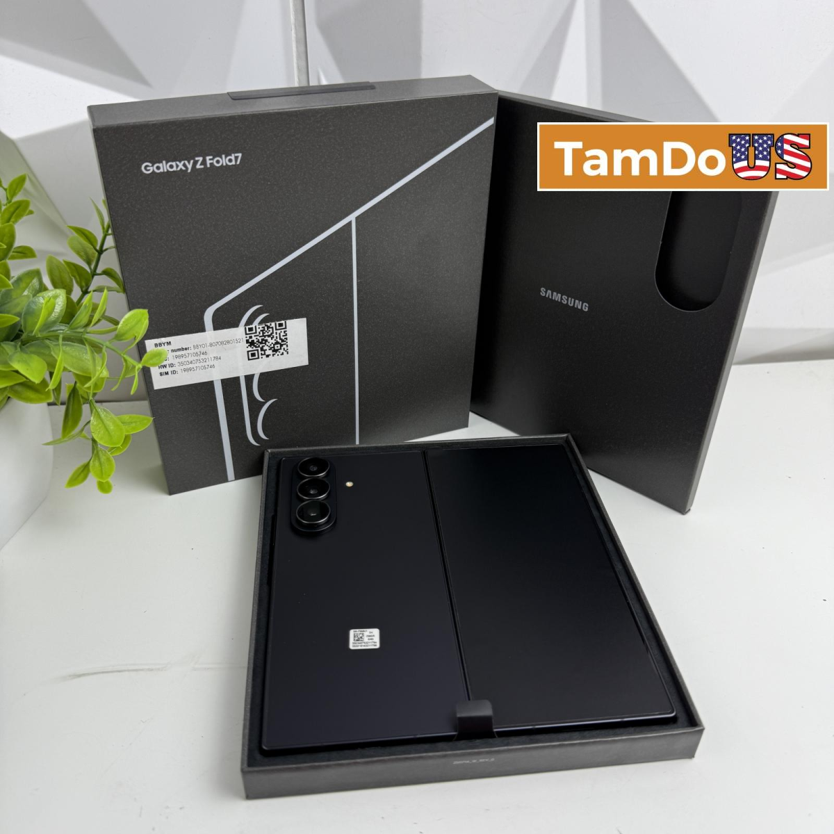 Samsung Galaxy Z Fold7 (SM-F966U) 256GB, JetBlack, UNLOCKED