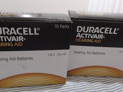 Duracell Activair Hearing Aid Batteries
