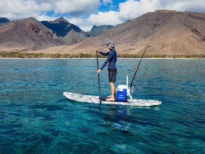 SUP fishing paddleboard