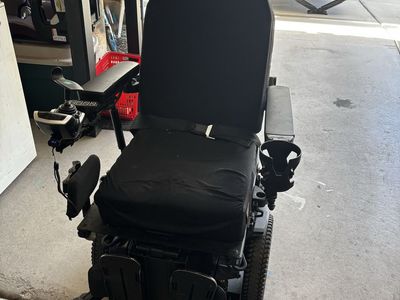 Quantum Edge 3 Power Wheelchair with Jay Fusion Cushion and Joystick