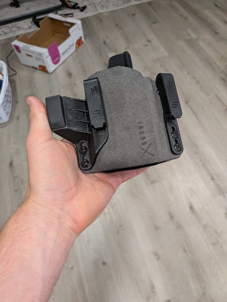 Incog X IWB Holster for Glock 19/17 with TLR-7 Light