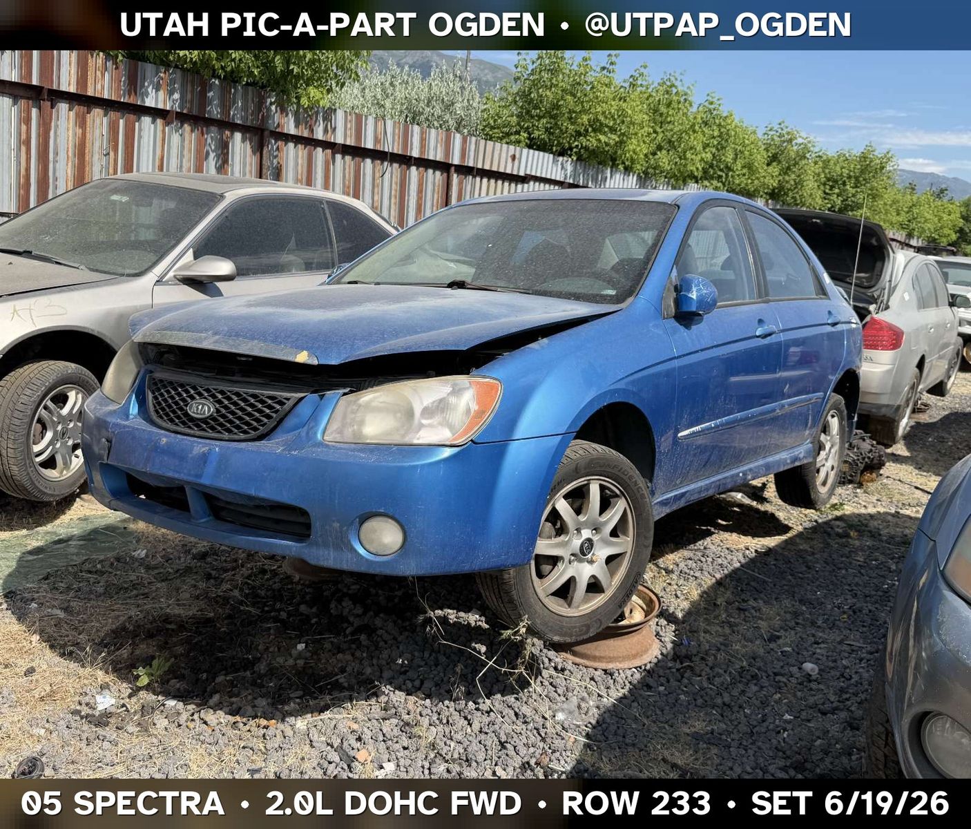 2005 Kia Spectra Parts - UTPAP Ogden