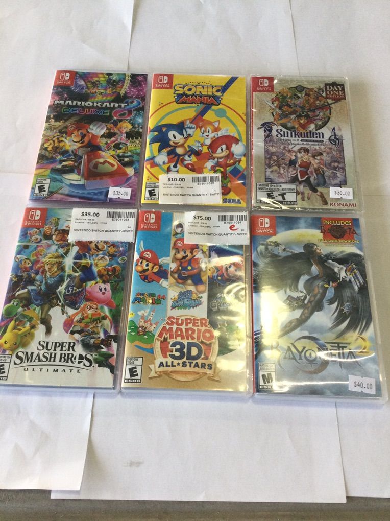 Switch Game Sale