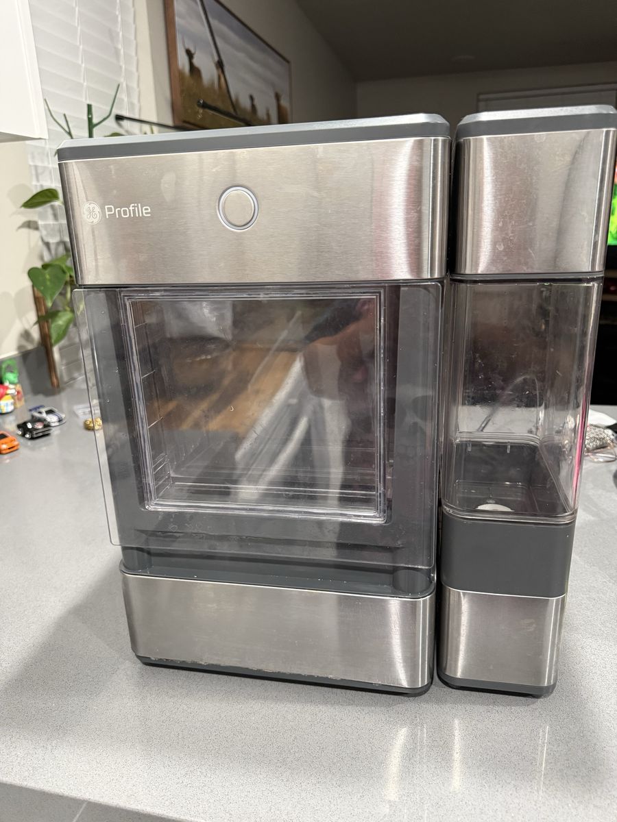 GE Profile Opal Countertop Nugget Ice Maker with Side Tank - Stainless Steel