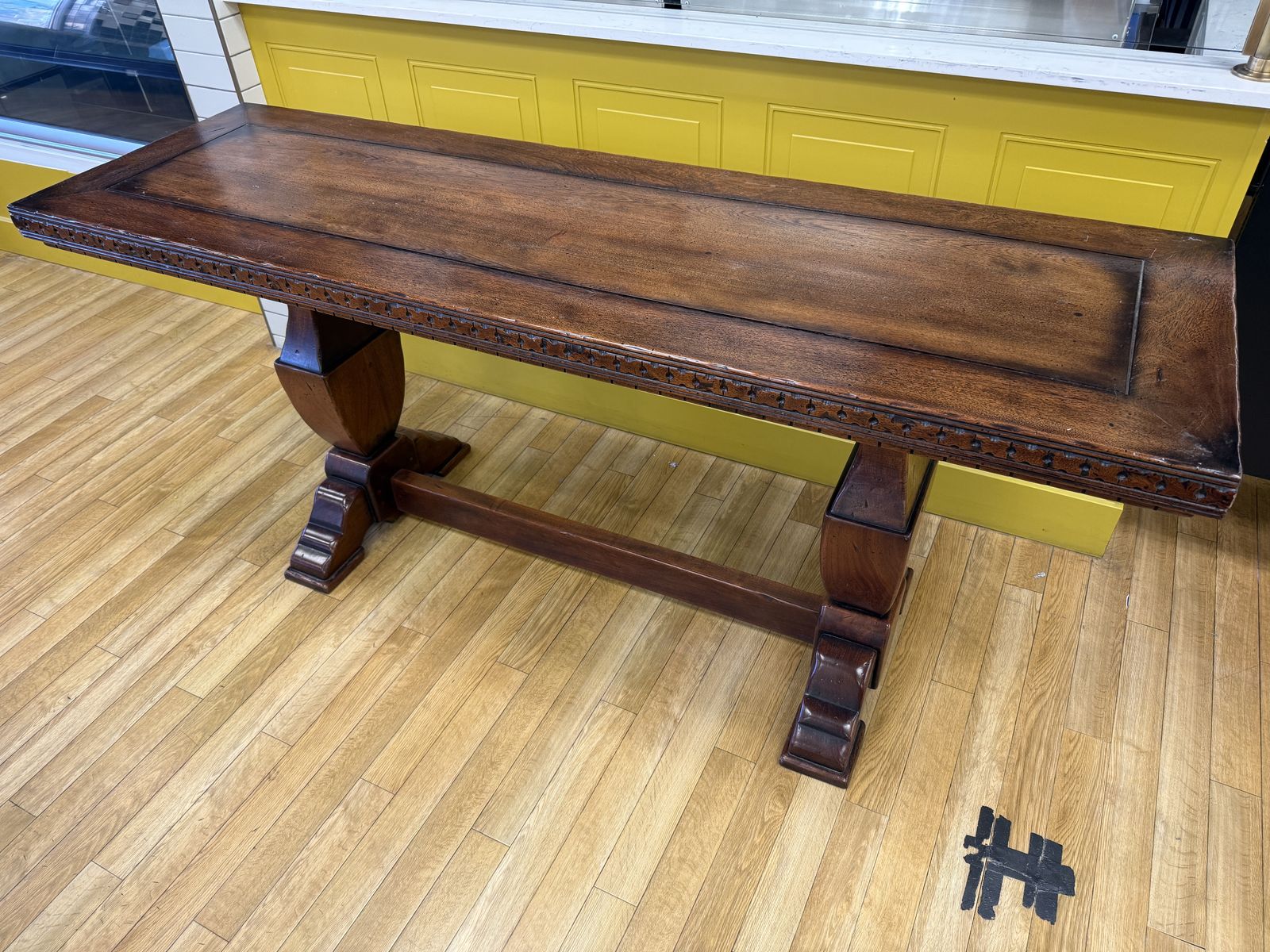 Solid Mahogany Console Table