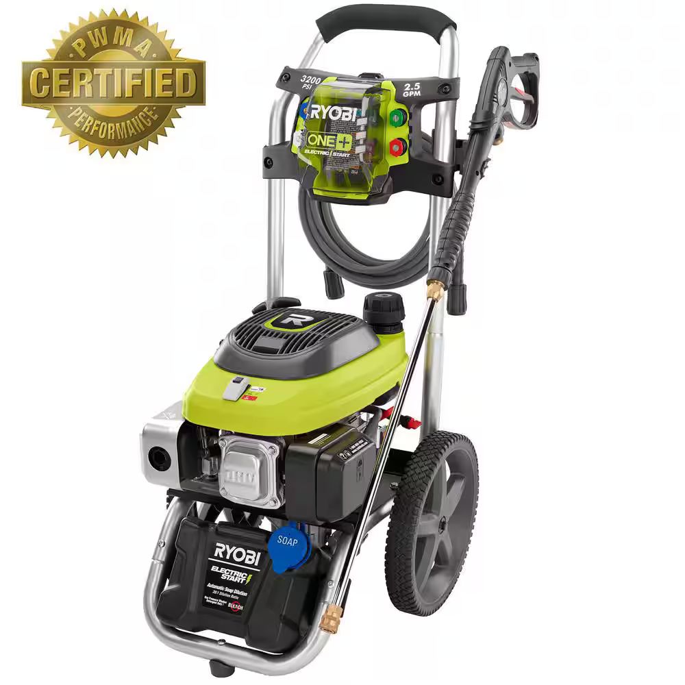 Ryobi 3200psi. Electric start Pressure washer