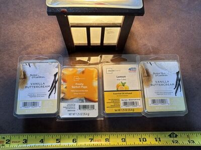 Brown Frosted Glass Wax Burner