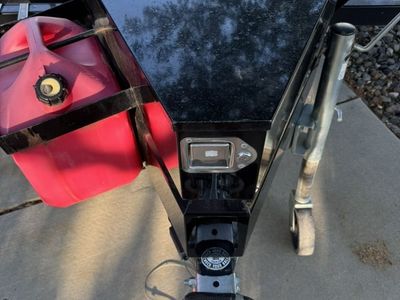 Echo Trailer Tool Box w/ Gas Can Rack