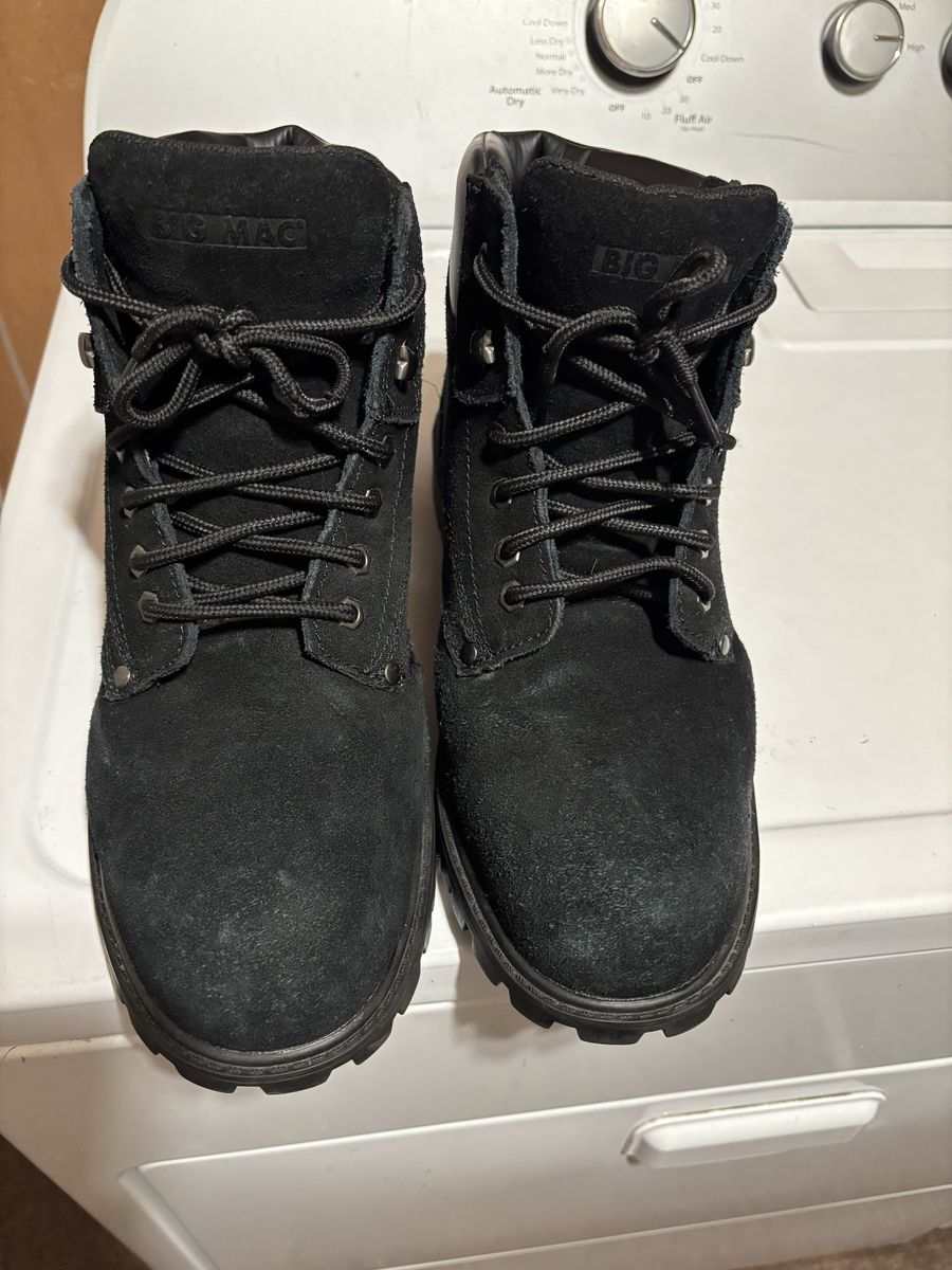 High quality work boots man made 13” adult size no toe steel ready to go back on business
