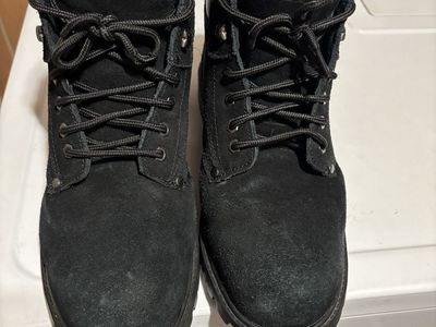 High quality work boots man made 13” adult size no toe steel ready to go back on business