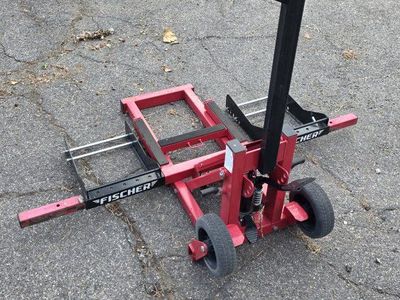 lawn mower lift for rent.