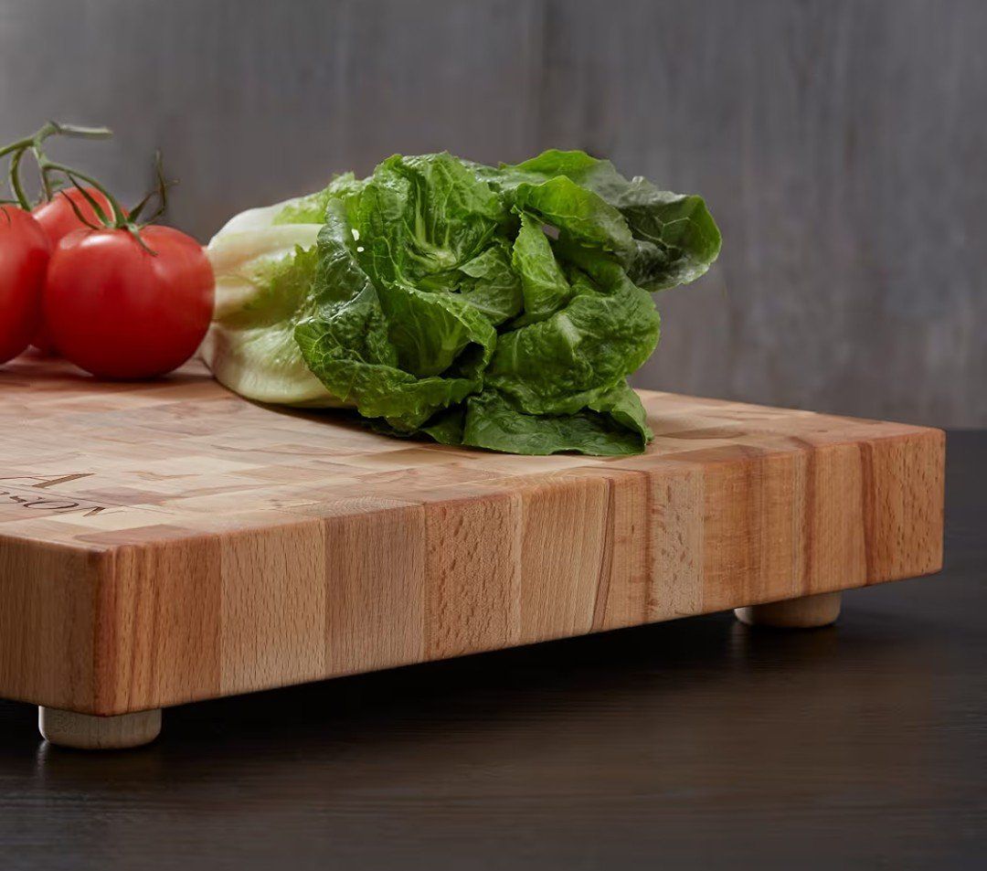 end grain butcher block