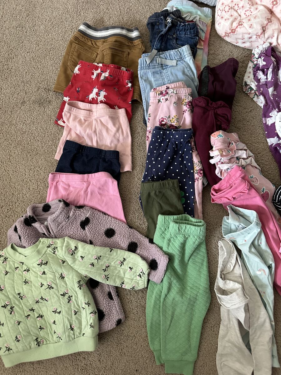 12 Mo Girl Clothes - 62 Items