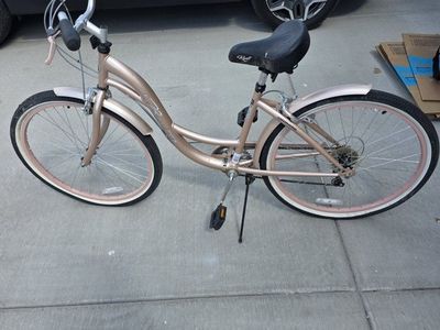 Kent Glendale Women's Cruiser Bike - Rose Gold - Shimano Gears