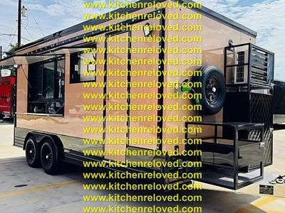 Premium Dual-Axle Mobile Food Trailer – Fully Equipped Concession Cart