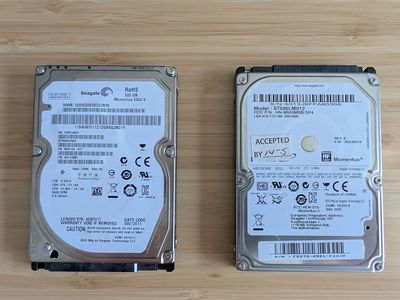 Seagate Momentus 500GB Laptop Hard Drives - 2 Available