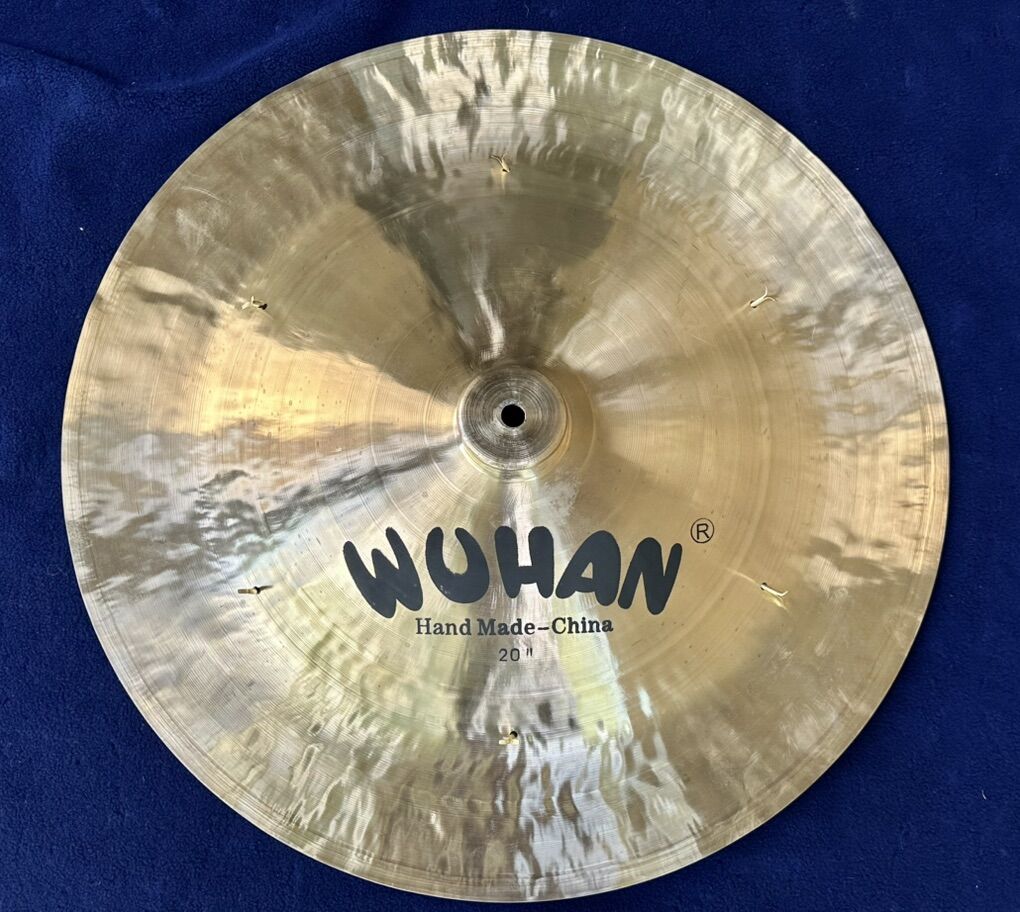 20” WUHAN CHINA CYMBAL with Rivets New
