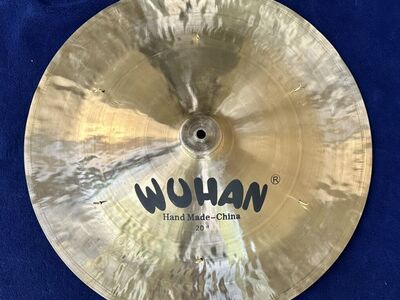 20” WUHAN CHINA CYMBAL with Rivets New