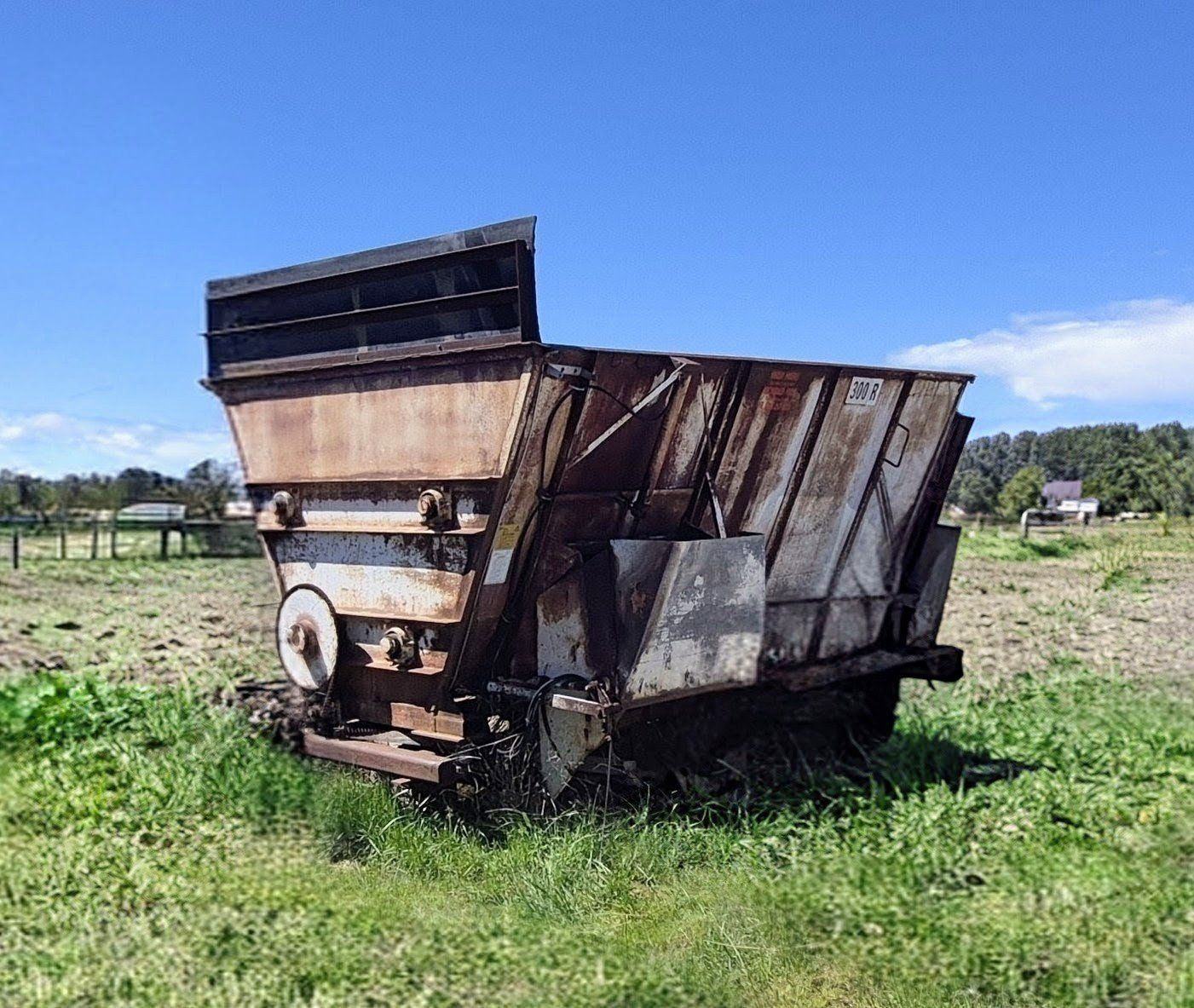 Used Harsh Feed Mixer