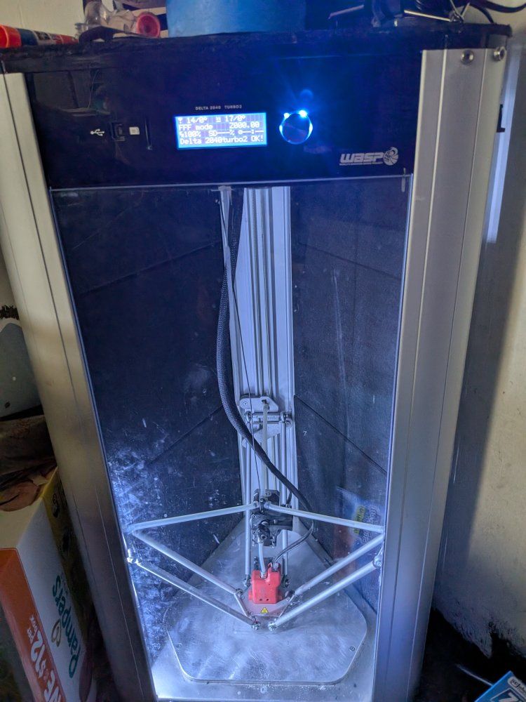 delta wasp turbo 2 3d printer