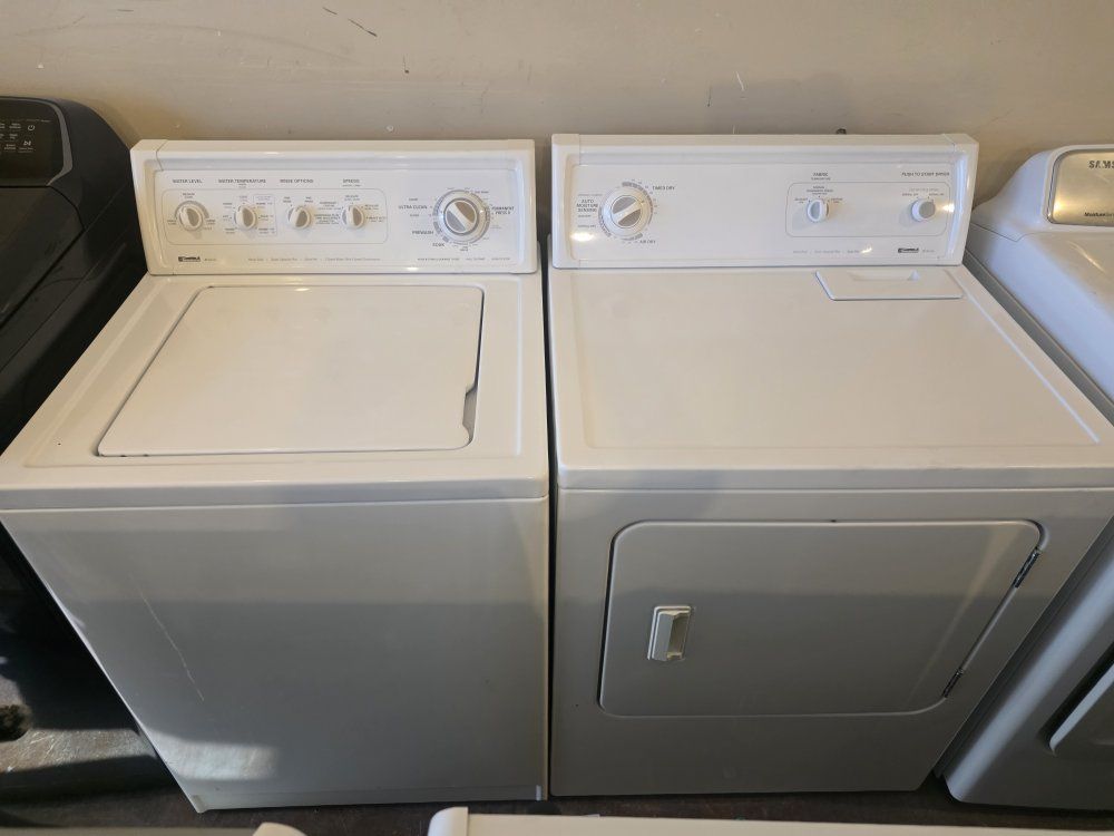 kenmore washer and gas dryer