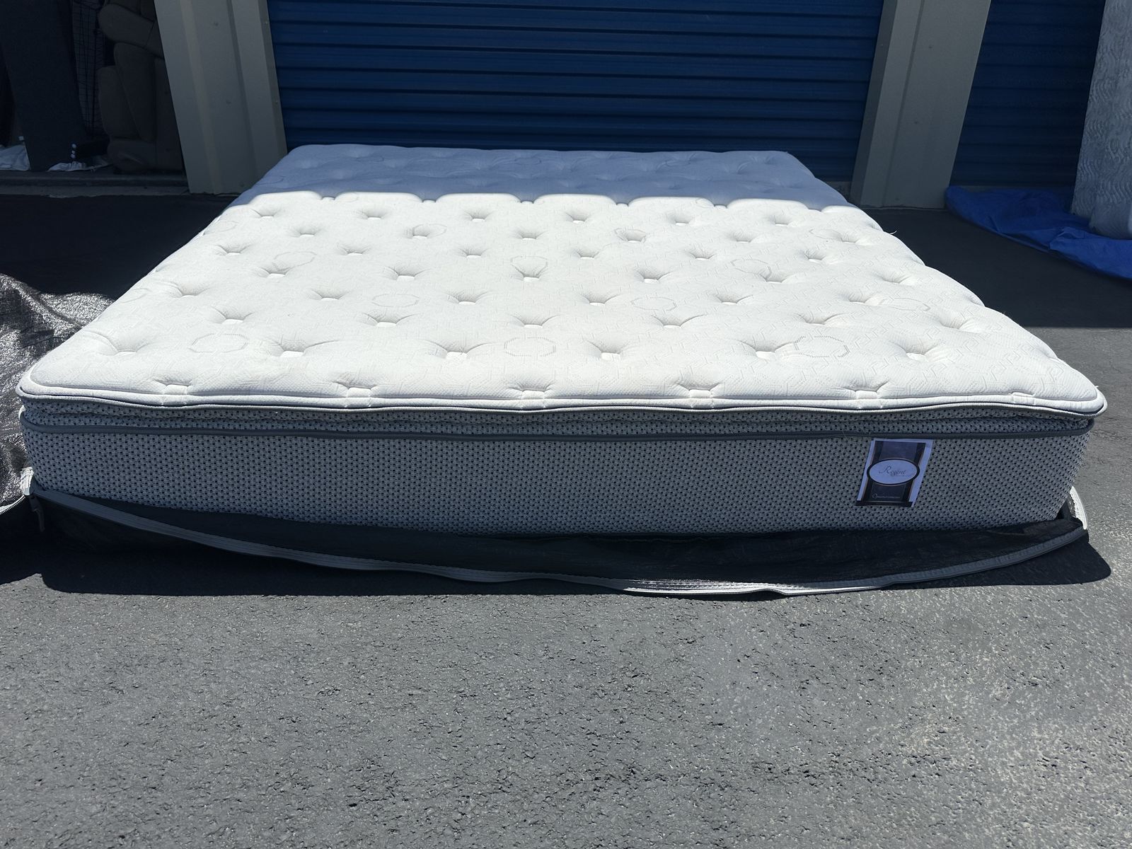 Hardly Used Regent Pillow Top King Mattress