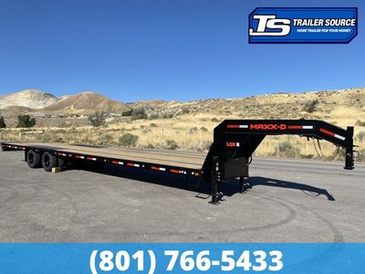 8.5x36 Maxx-D LDX Gooseneck Equipment Trailer - 25K GVWR - Hydraulic Disc Brakes