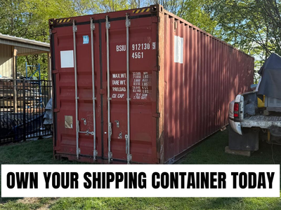 40ft Shipping Container High Cube – Idaho Falls
