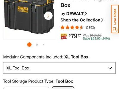 DeWalt Toughsystems Extra Large