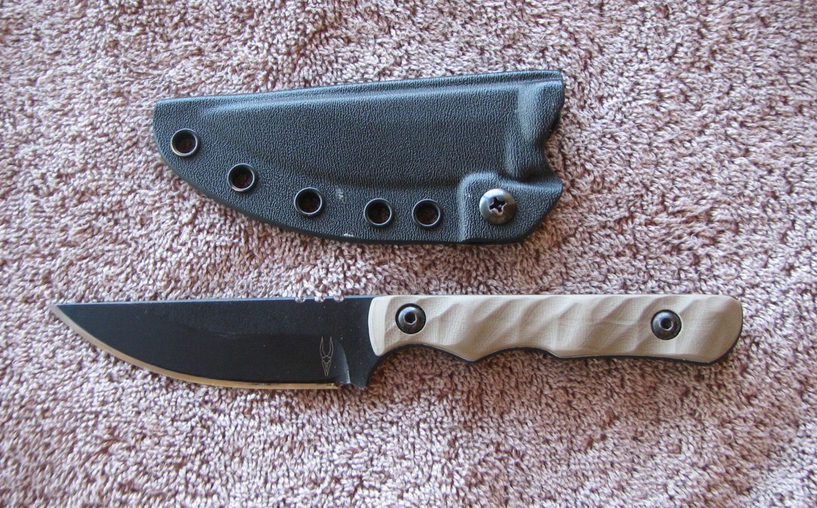 Dagr and Nott Minimad fixed blade knife- Magnacut steel