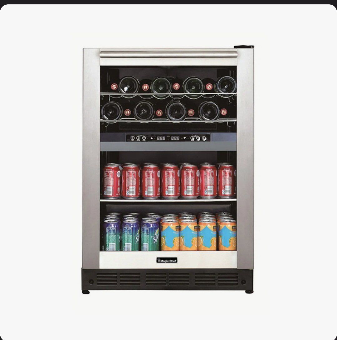 Magic Chef Dual Zone Beverage Cooler