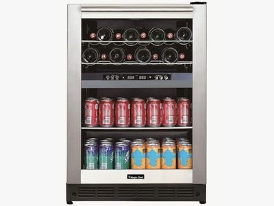 Magic Chef Dual Zone Beverage Cooler