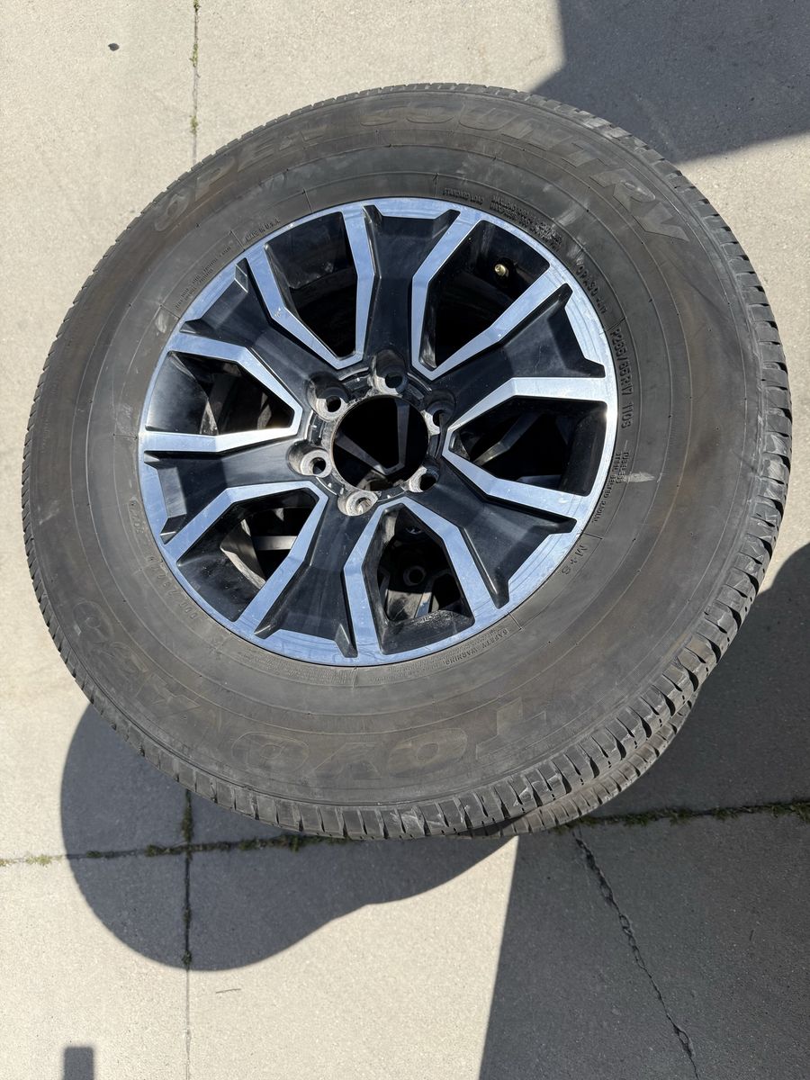 265 65 17 Tires and rims Tacoma