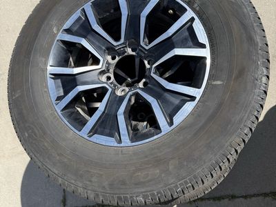 265 65 17 Tires and rims Tacoma