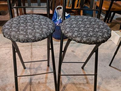 metal bar stools