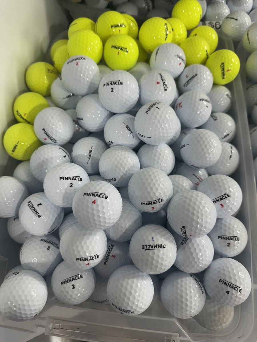 Hundreds Of Like New Pinnacle Golf Balls