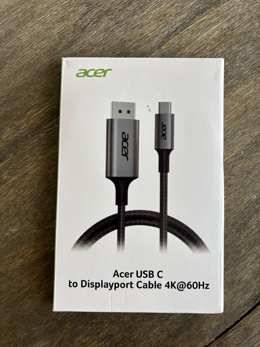 Acer USB-C to DisplayPort Cable 4K@60Hz