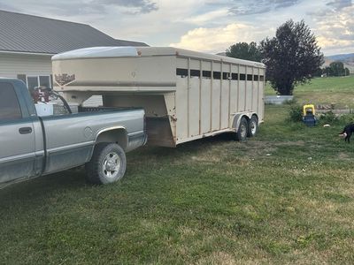 95 trails west stock trailer