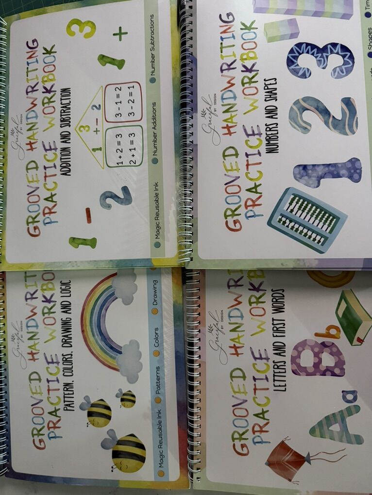Handwriting Workbooks For Preschool/Kindergarten