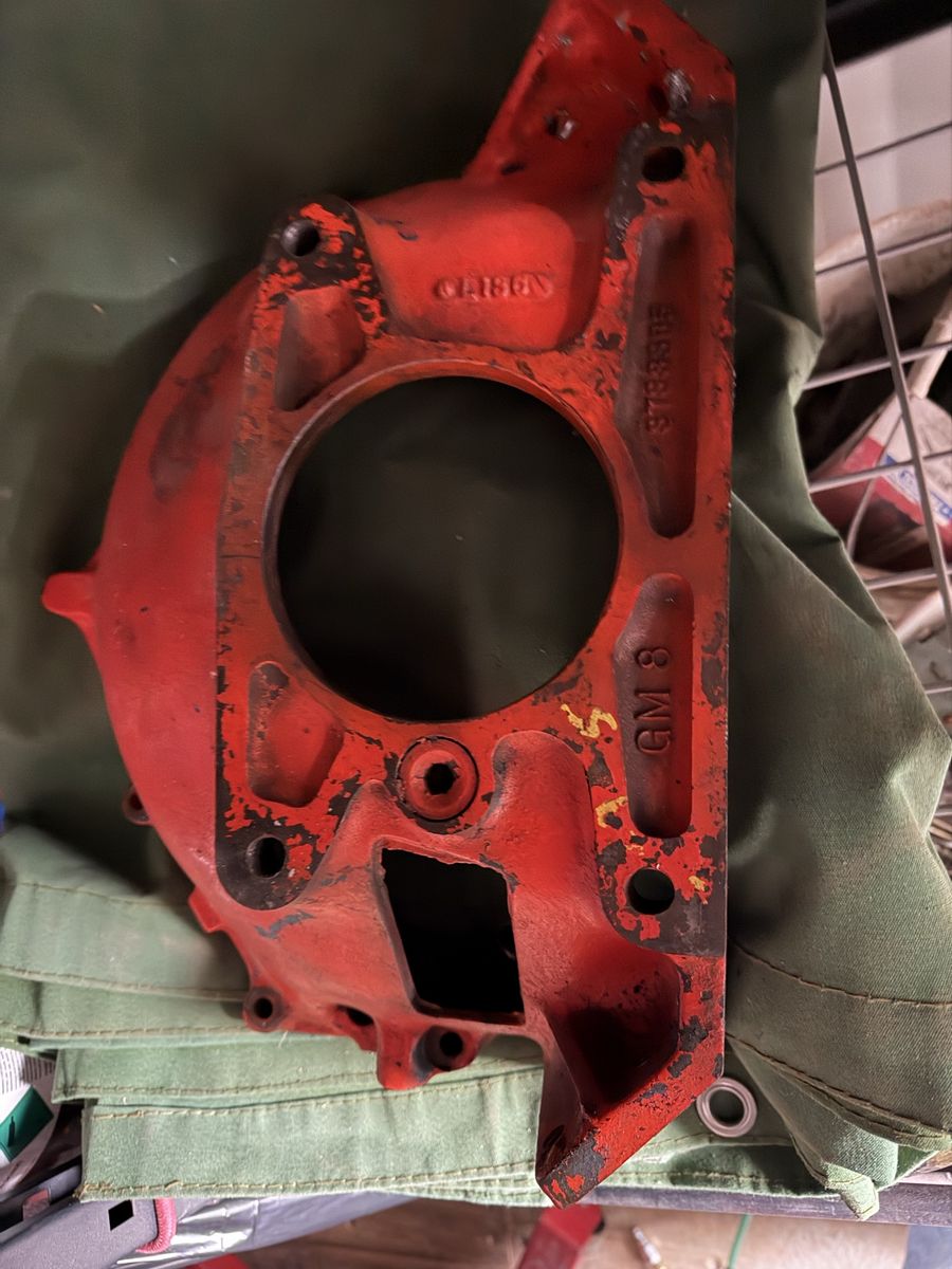 Chevrolet cast-iron bell housing